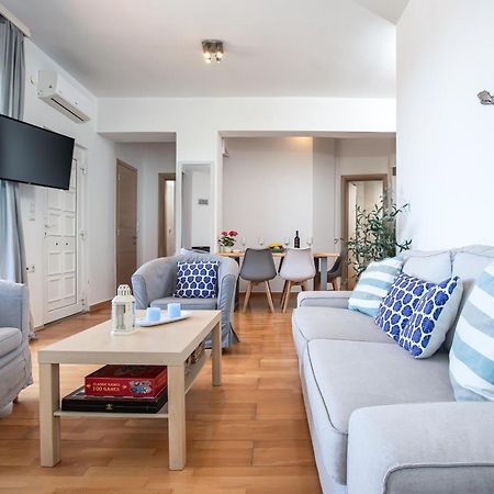 Dimitra Apartment With Private Pool And Sea View -The Ground Floor Of A Two Storey Building Daratsos 외부 사진