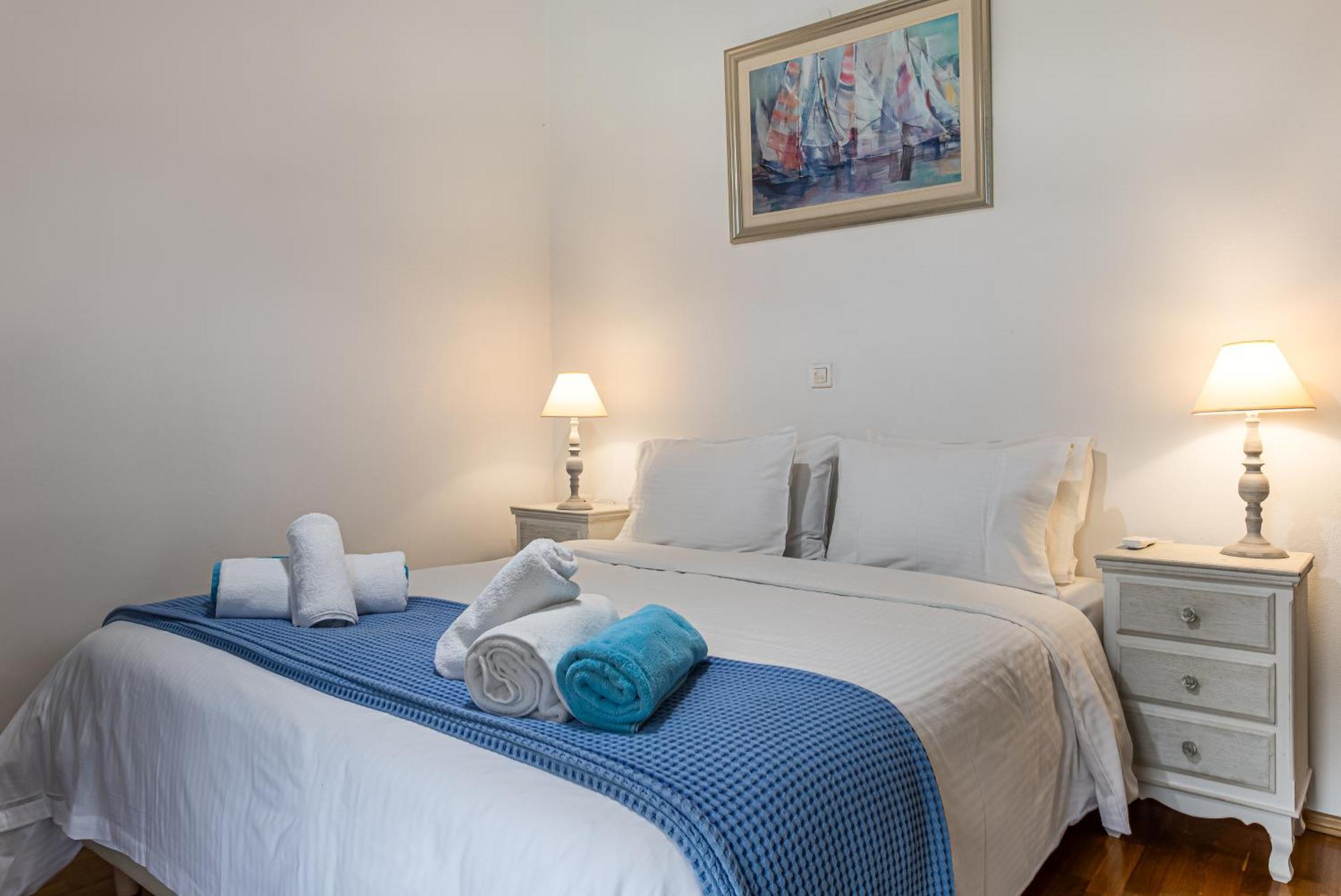 Dimitra Apartment With Private Pool And Sea View -The Ground Floor Of A Two Storey Building Daratsos 외부 사진