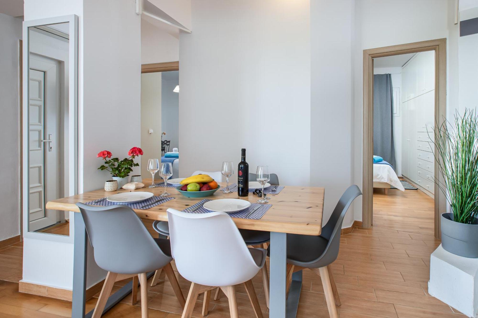 Dimitra Apartment With Private Pool And Sea View -The Ground Floor Of A Two Storey Building Daratsos 외부 사진