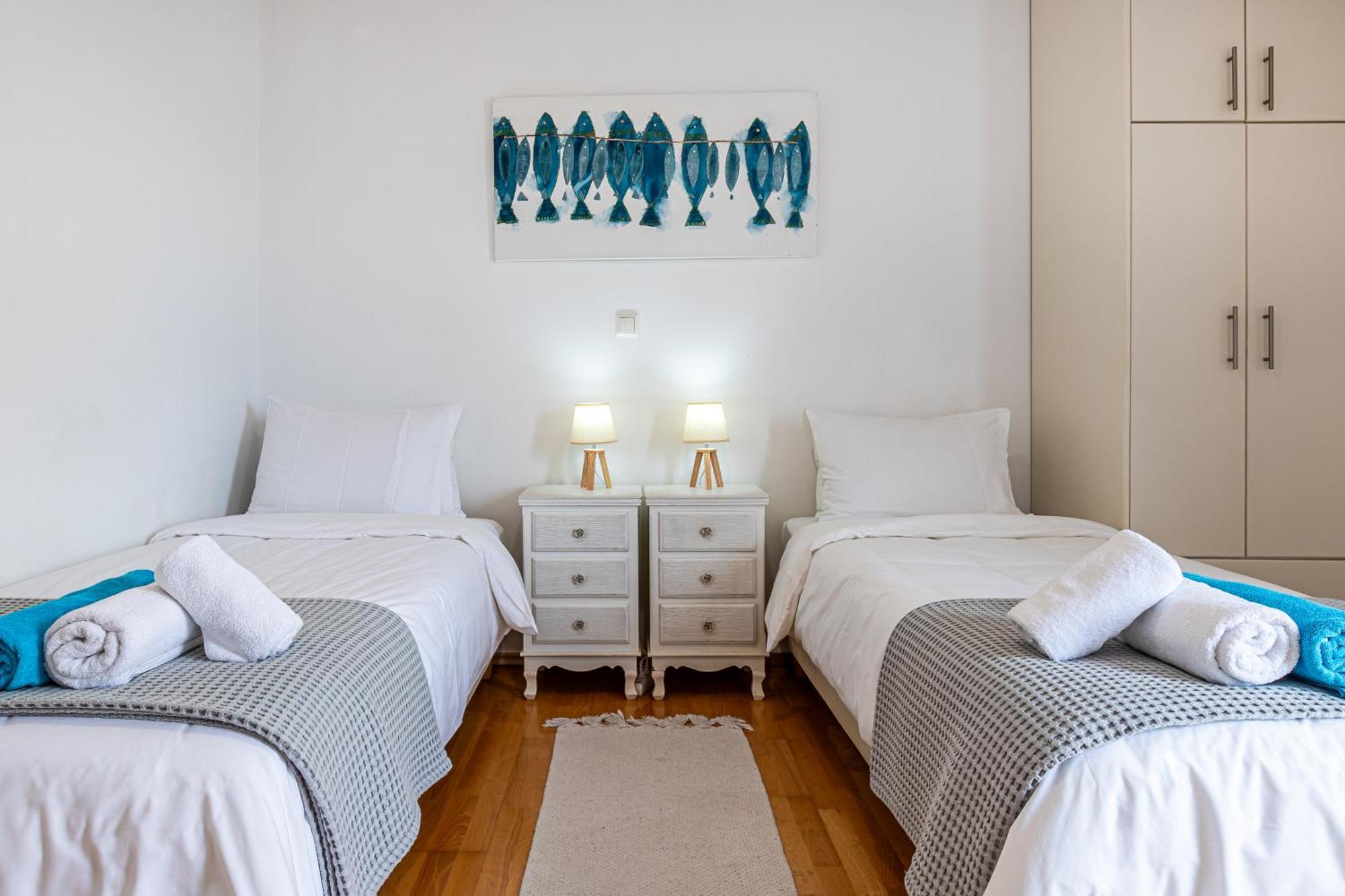 Dimitra Apartment With Private Pool And Sea View -The Ground Floor Of A Two Storey Building Daratsos 외부 사진